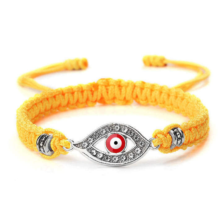 Braccialetto di corda Buddha Stones Evil Eye Keep Away Evil Spirits - image 60