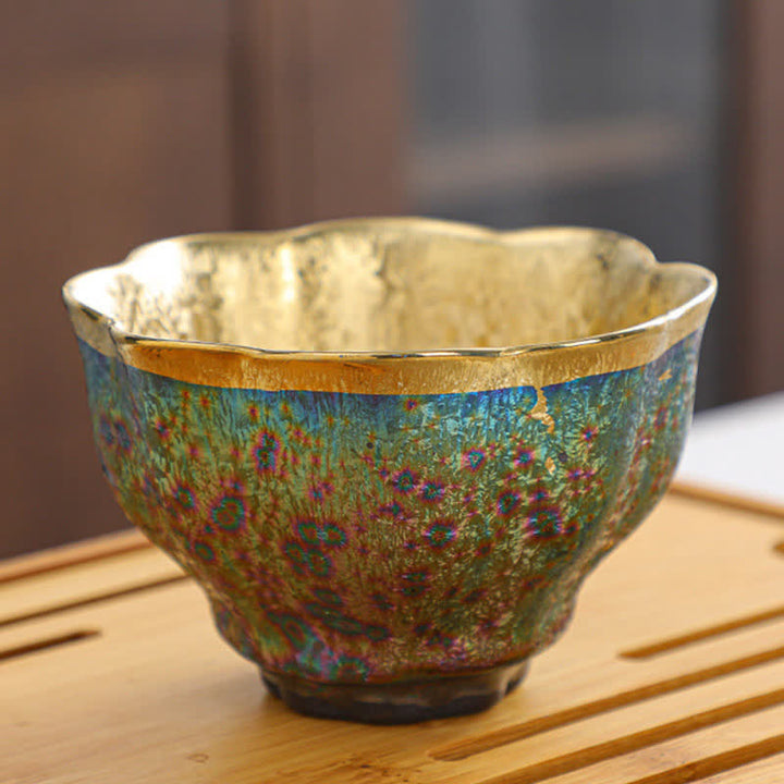 Buddha Stones Tazza da tè in ceramica colorata Tazze da tè - Petalo 9CMX5.7CMX145ML - image 18