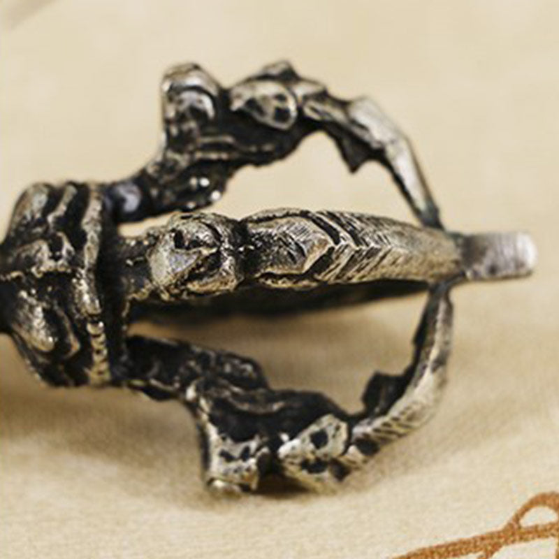 Set di campane per meditazione tibetane Buddha Stones e decorazioni in rame Vajra Dorje - image 12