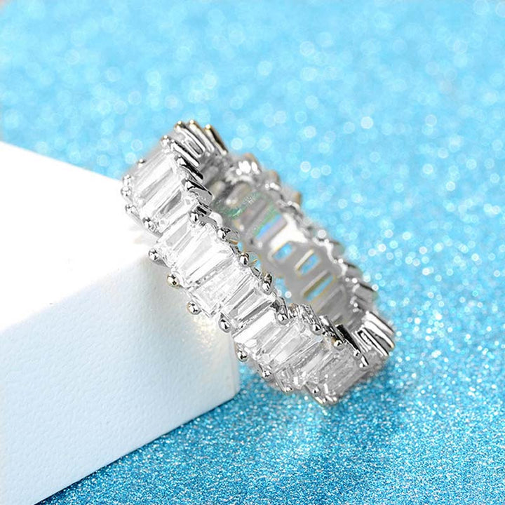Anello di ricchezza in rame con motivo semplice