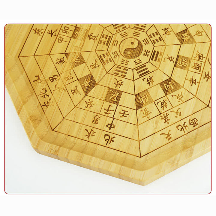 Mappa Feng Shui Bambù Bagua Mappa dell'Energia dell'Armonia - image 35