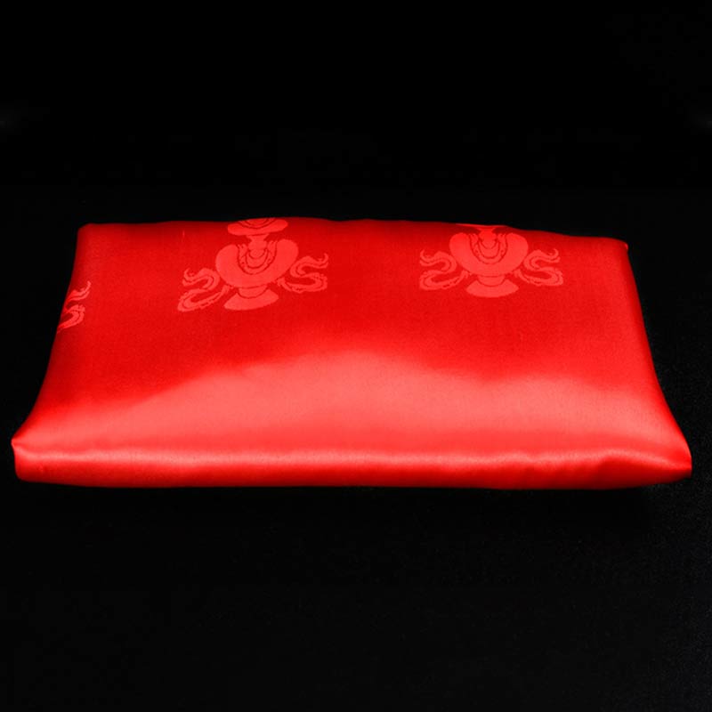 Decorazione Khata di 5 colori di buon auspicio della benedizione tibetana - Rosso - image 7