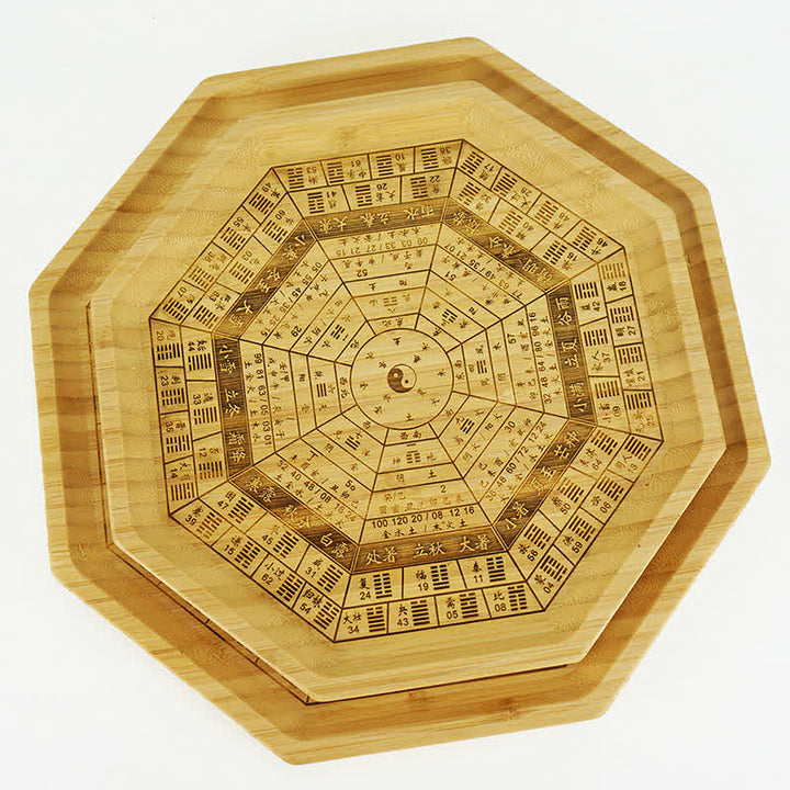Mappa Feng Shui Bambù Bagua Mappa dell'Energia dell'Armonia - image 27