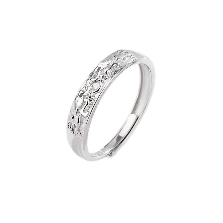 Anello di coppia regolabile Buddha Stones 925 Sterling Silver PiXiu Balance - Uomini - image 5