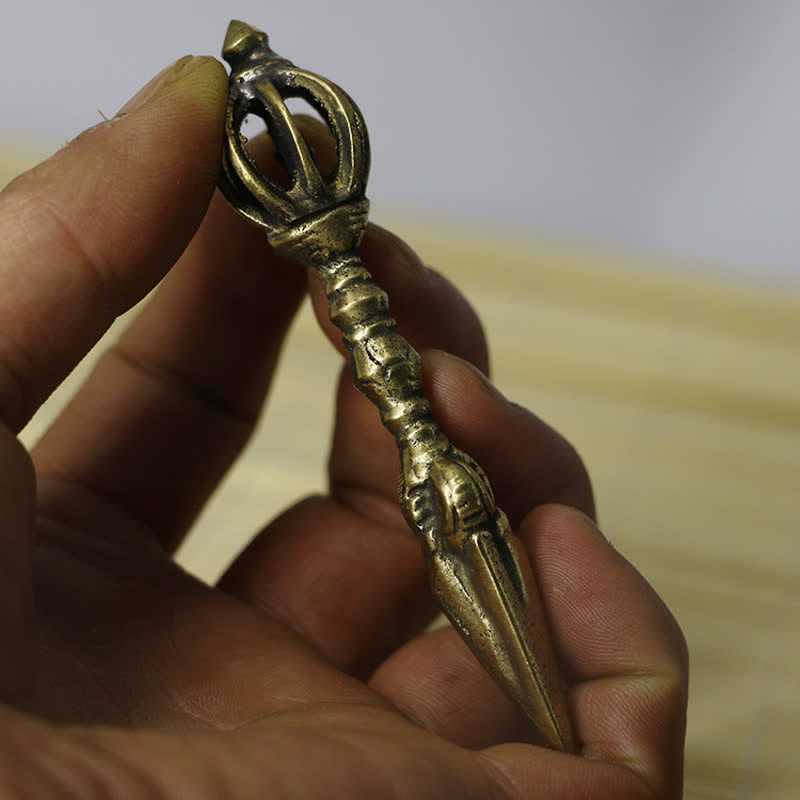 Buddha Stones Tibet Nove fili Vajra Dorje Potere spirituale Decorazione