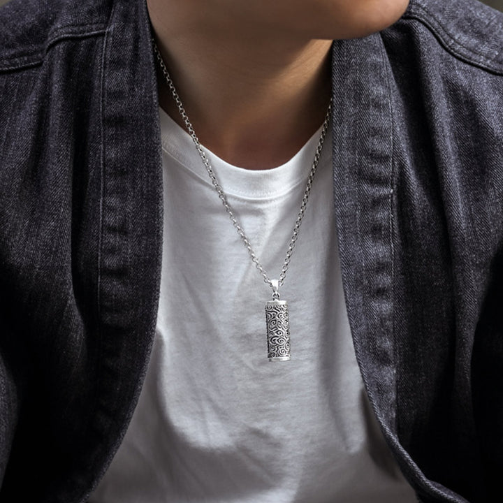 Collana con ciondolo di protezione delle sei vere parole Buddha Stones - image 4