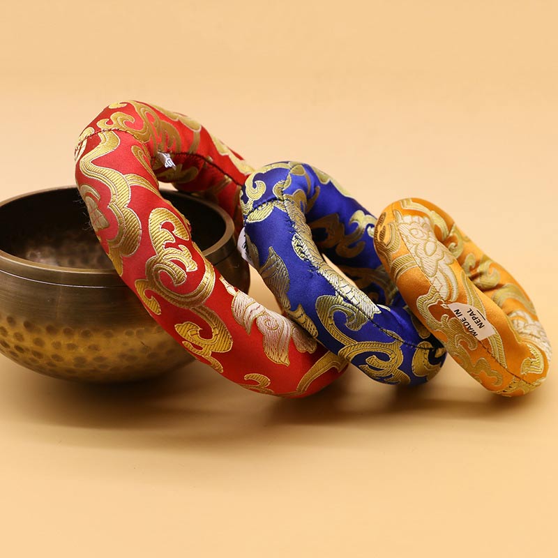 Buddha Stones Ciotola tibetana per canto Cuscino artigianale Decorazione - image 1