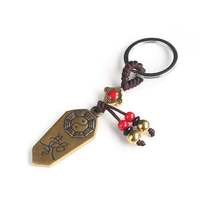 Portachiavi Feng Shui Bagua Yin Yang Equilibrio Pace