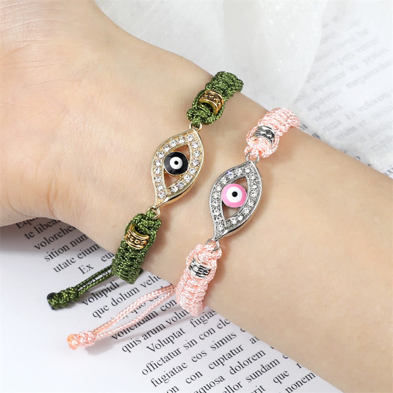 Braccialetto di corda Buddha Stones Evil Eye Keep Away Evil Spirits - image 74