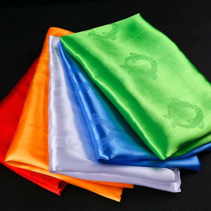 Decorazione Khata di 5 colori di buon auspicio della benedizione tibetana - image 5