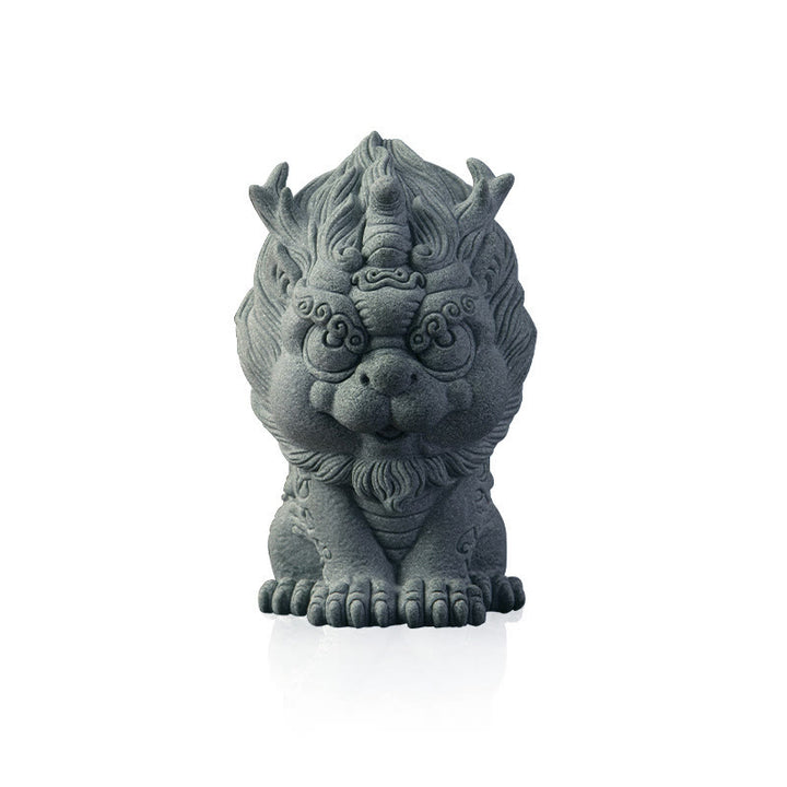 Buddha Stones FengShui Piccolo PiXiu Ricchezza Fortuna Decorazione della casa - image 12