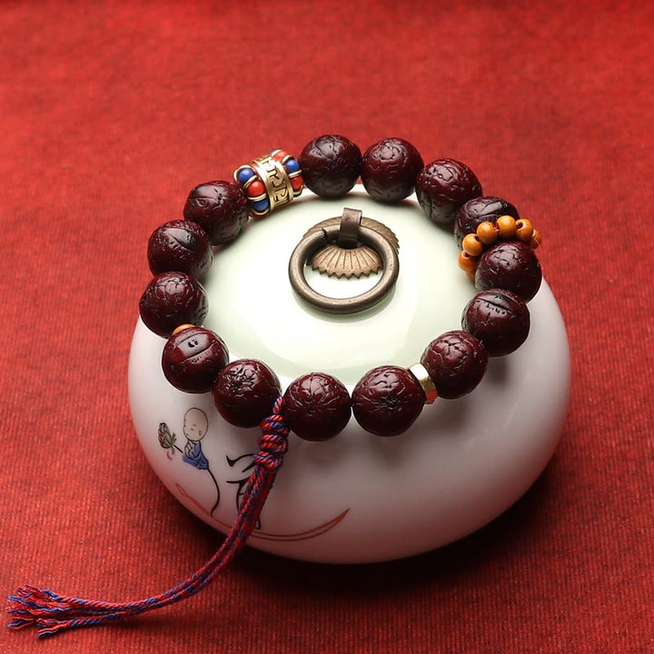 Braccialetto con Buddha Stones, pace e calma