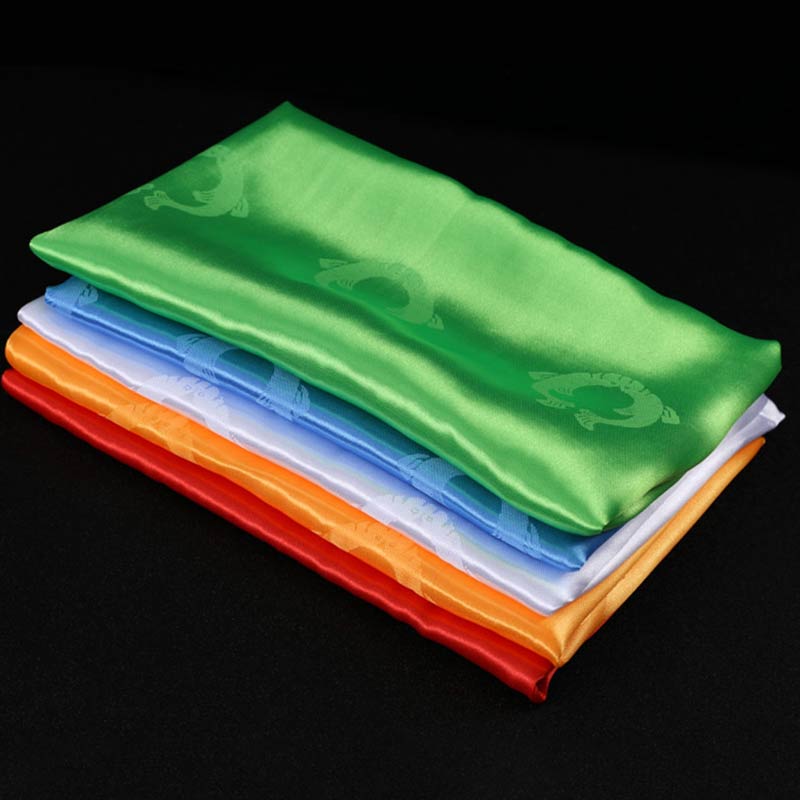 Decorazione Khata di 5 colori di buon auspicio della benedizione tibetana - image 15