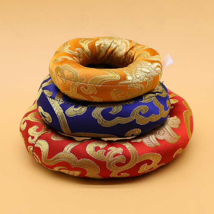 Buddha Stones Ciotola tibetana per canto Cuscino artigianale Decorazione - image 0