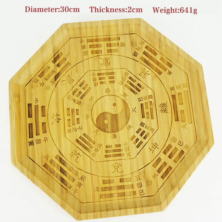 Mappa Feng Shui Bambù Bagua Mappa dell'Energia dell'Armonia - Mappa Bagua 30cm - image 38