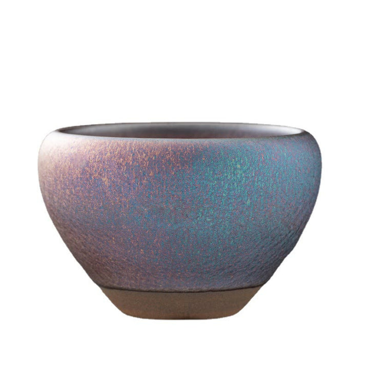 Buddha Stones Vintage Viola Arcobaleno Cinese Jianzhan Forno Cambiamento Tazza da Tè in Porcellana Tazza da Tè Kung Fu - image 6