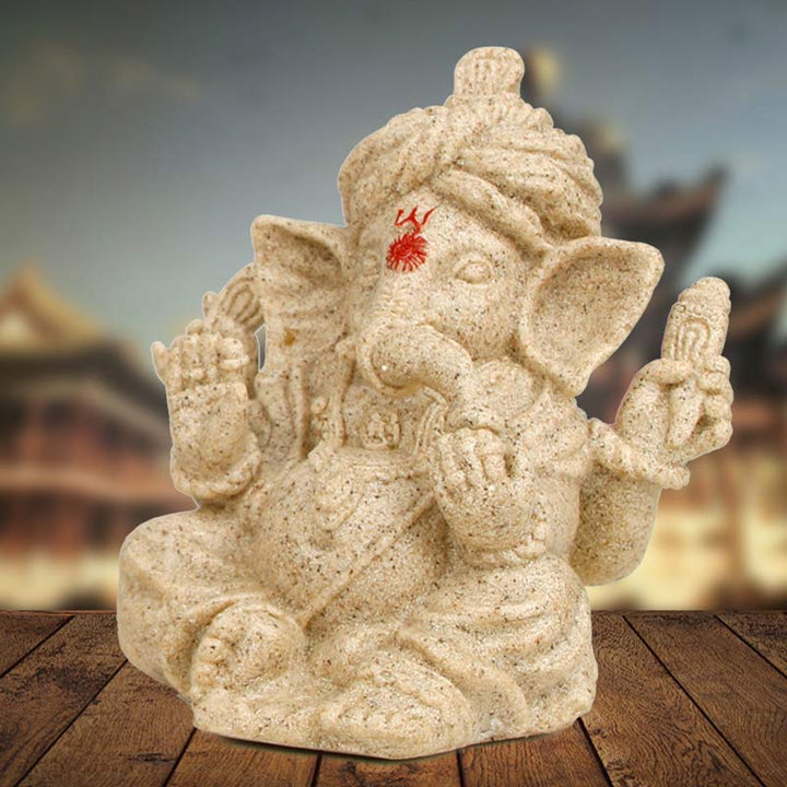 Statua dell'elefante Ganesh Ganpati Trasformazione Decorazione della casa - image 4