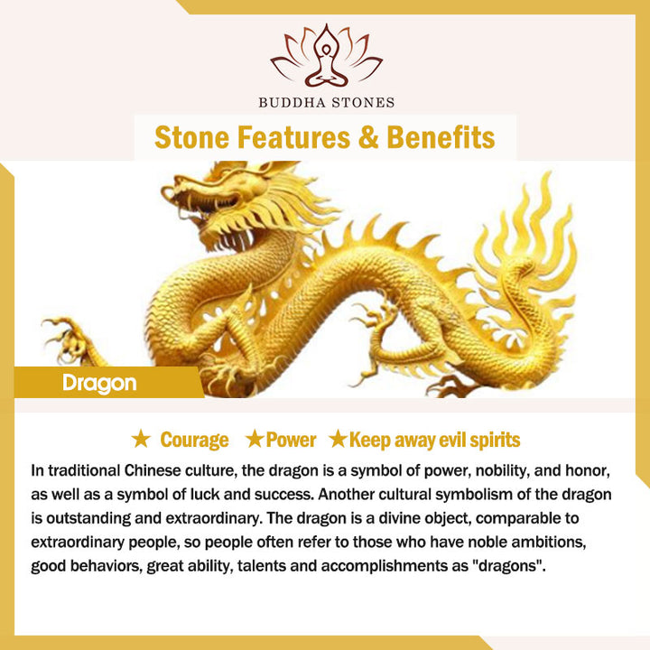 Buddha Stones Giada Drago Fenice Rame Benedizione Armonia Collana Pendente - image 13