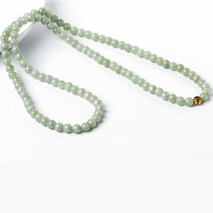 Bracciale Mala della fortuna in giada con 108 perle - image 7