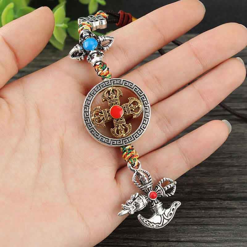 Decorazione per auto sospesa con potere spirituale del Vajra del Tibet