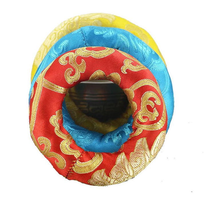 Buddha Stones Ciotola tibetana per canto Cuscino artigianale Decorazione - image 6