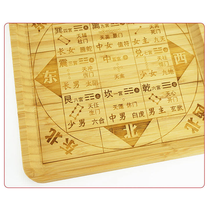 Mappa Feng Shui Bambù Bagua Mappa dell'Energia dell'Armonia - image 16