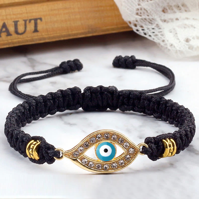 Braccialetto di corda Buddha Stones Evil Eye Keep Away Evil Spirits - image 32