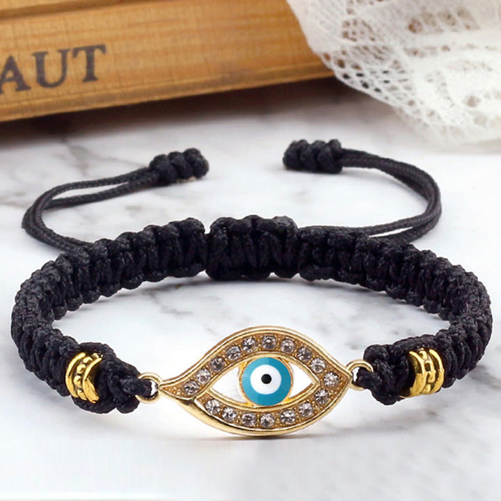 Braccialetto di corda Buddha Stones Evil Eye Keep Away Evil Spirits - image 32