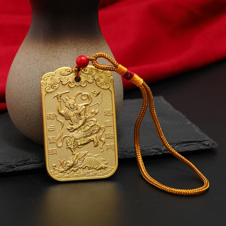 Buddha Stones Feng Shui Stella di buon auspicio Penna Wenchang Pagoda Pesce Koi Decorazione da appendere all'auto