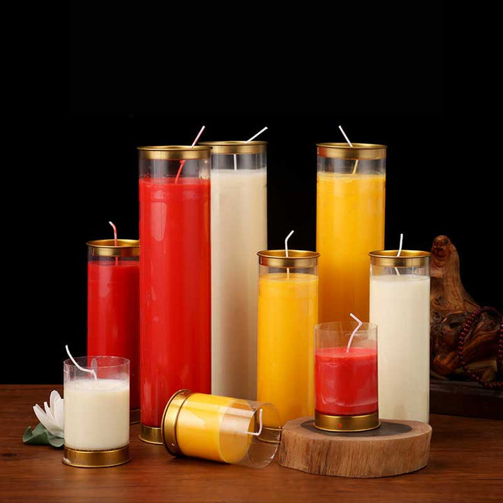 Meditazione Preghiera Altare Candela Tempio Buddista Rituali Uso Oggetti - image 0