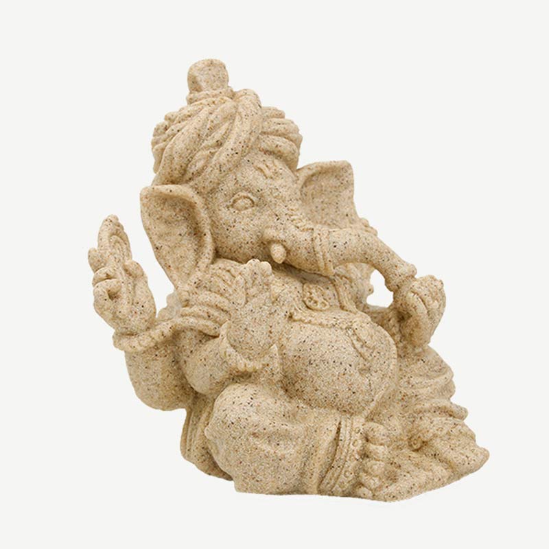 Statua dell'elefante Ganesh Ganpati Benedizione Protezione Decorazione della casa - image 2