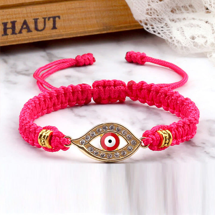 Braccialetto di corda Buddha Stones Evil Eye Keep Away Evil Spirits - image 57