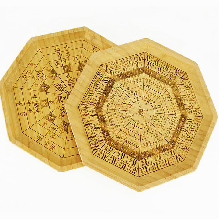 Mappa Feng Shui Bambù Bagua Mappa dell'Energia dell'Armonia - image 40