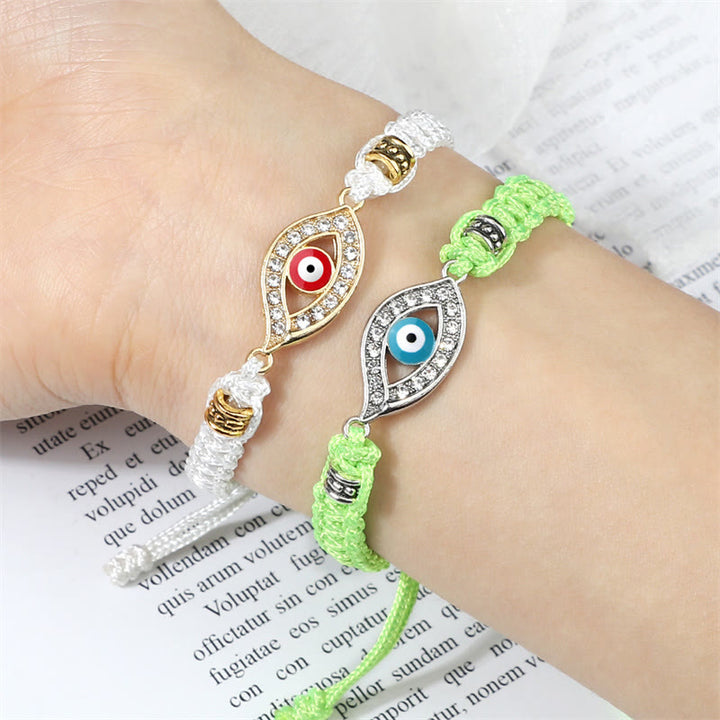 Braccialetto di corda Buddha Stones Evil Eye Keep Away Evil Spirits - image 46