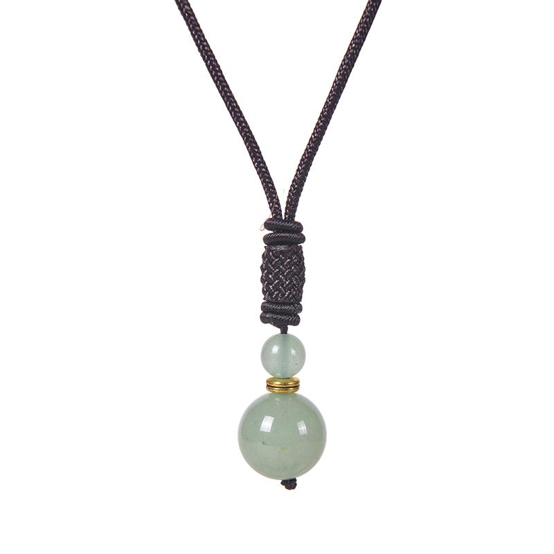 Collana di armonia in giada tibetana con Buddha Stones