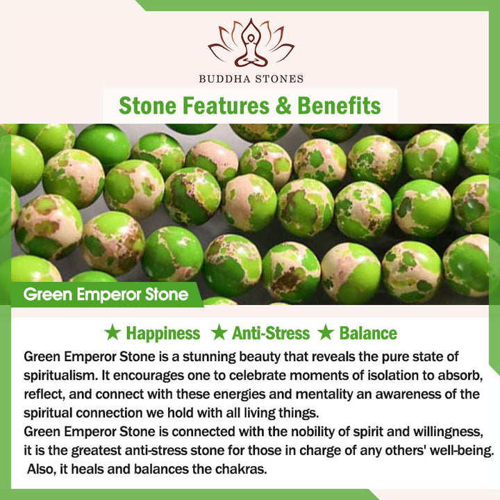 Braccialetto positivo in cristallo di quarzo fragola e pietra del sole Buddha Stones