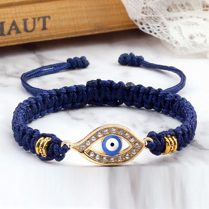 Braccialetto di corda Buddha Stones Evil Eye Keep Away Evil Spirits - image 28