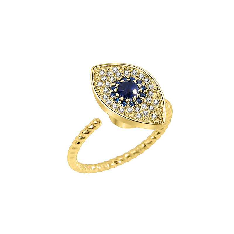 Anello girevole in argento sterling 925 con protezione contro il malocchio e benedizione - image 9