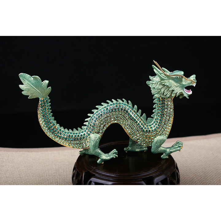 Buddha Stones fatte a mano Feng Shui Drago Fortuna Successo Decorazione della casa - image 15