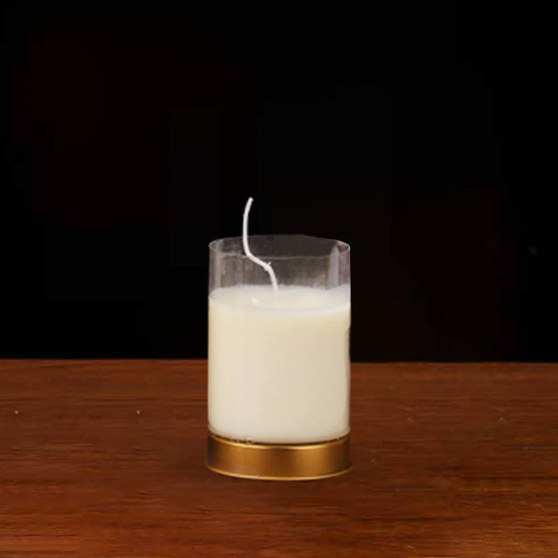 Meditazione Preghiera Altare Candela Tempio Buddista Rituali Uso Oggetti - Bianco - Piccolo (1 giorno) - image 3