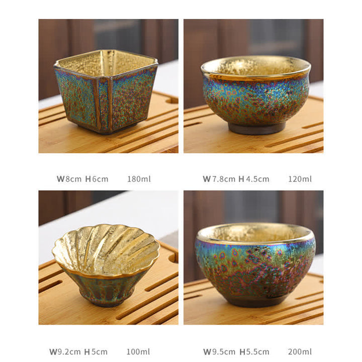 Buddha Stones Tazza da tè in ceramica colorata Tazze da tè - image 32