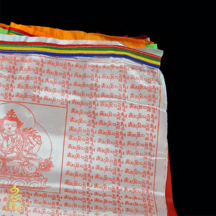 Bandiere di preghiera tibetane a 5 colori con simbolo del cavallo del vento, per esterni, 20 pezzi - image 17