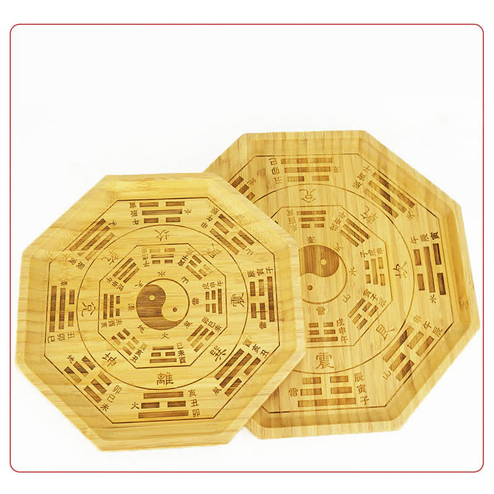 Mappa Feng Shui Bambù Bagua Mappa dell'Energia dell'Armonia - image 29