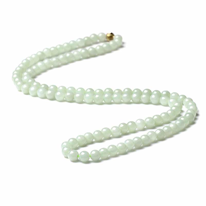 Bracciale Mala della fortuna in giada con 108 perle - image 11