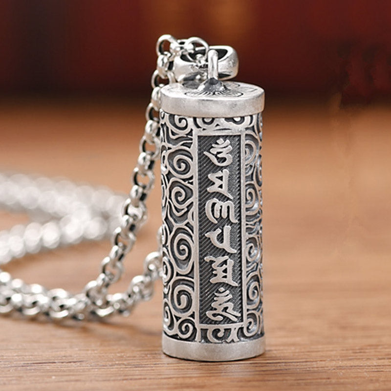 Collana con ciondolo di protezione delle sei vere parole Buddha Stones - Rame - image 1
