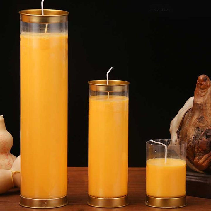 Meditazione Preghiera Altare Candela Tempio Buddista Rituali Uso Oggetti - image 18