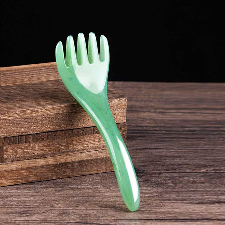 Set di pettini per massaggi Gua Sha in resina