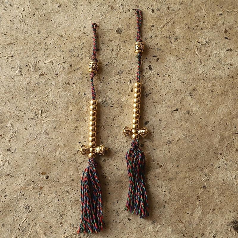 Bracciale di ricchezza Bagua Vajra Buddha Stones Tibet 108 perle di Mala Bodhi Seme