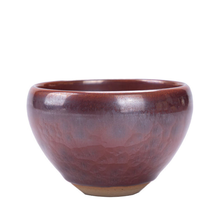 Buddha Stones fatte a mano Jianzhan cinese Lotus Design Tazza da tè in ceramica Tazza da tè Kung Fu