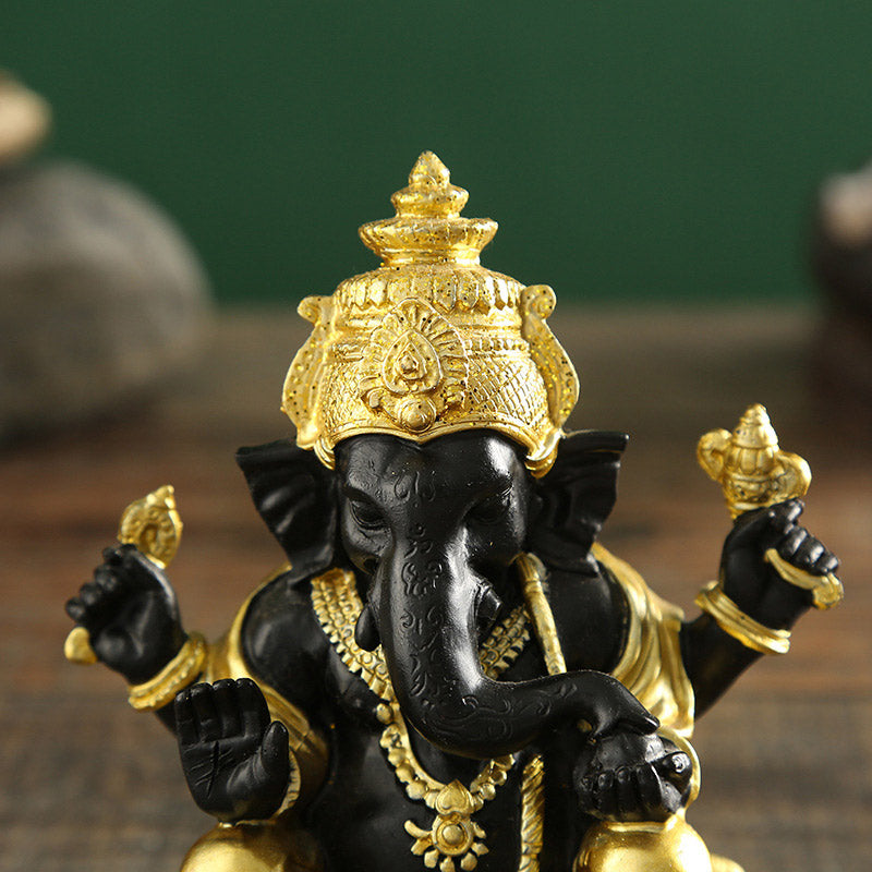 Decorazione tibetana Ganpati FengShui Buddha Stones - image 1